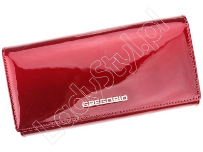 Portfel Gregorio SH-100 - Kolor czerwony