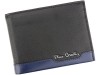 Portfel Pierre Cardin TILAK37 8805 - Kolor czarny + niebieski