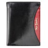 Portfel Pierre Cardin TILAK29 326 RFID - Kolor czarny + czerwony