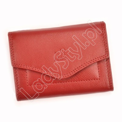 Portfel Money Kepper 12527 RFID - Kolor czerwony