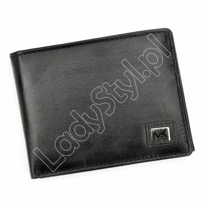 Portfel Money Kepper MT25 CC5600 RFID - Kolor czarny