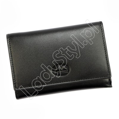 Portfel EL FORREST 900-67 RFID - Kolor czarny