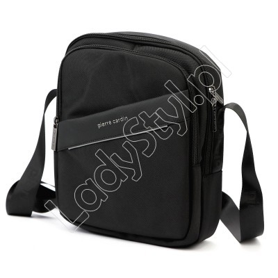 Torebka saszetka Pierre Cardin 8158 ALAN06 - Kolor czarny